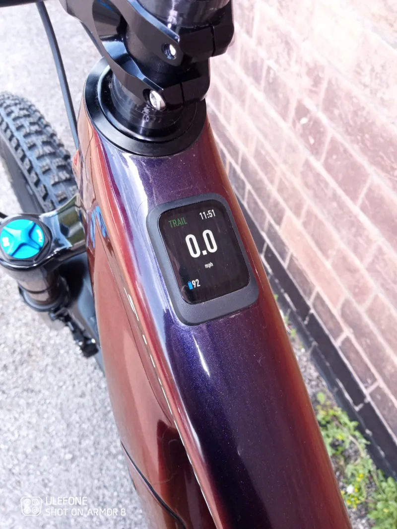 2nd Hand Specialized S Works Levo Carbon S4 Electric Bike Gloss Red Pearl/Black/Metallic White Silver-2