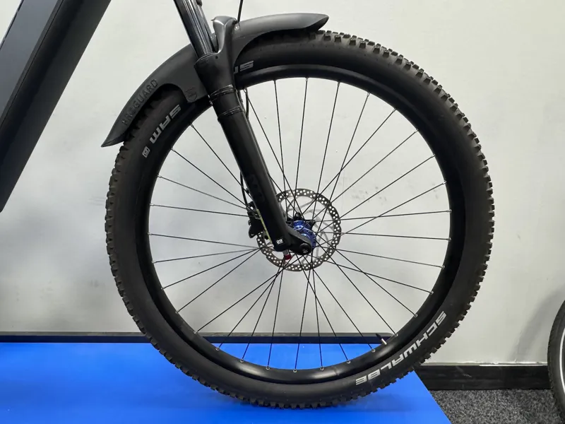 2nd Hand Cube Reaction Hybrid Pro 600 Large Electric Bike 2025 Metallic Grey-1