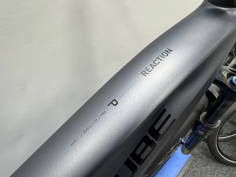 2nd Hand Cube Reaction Hybrid Pro 600 Large Electric Bike 2025 Metallic Grey-4