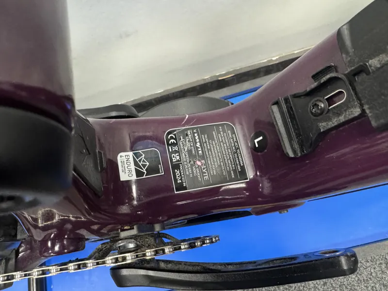 Ex Demo 26 Whyte ELyte Evo RS Large Electric Bike 2026 Gloss Deep Purple/Black-5