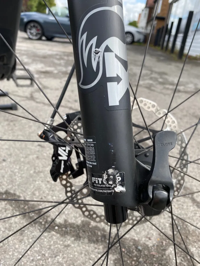 Ex Display Orbea Wild M11-AXS Medium Electric Bike 2024 Raw Titanium-3