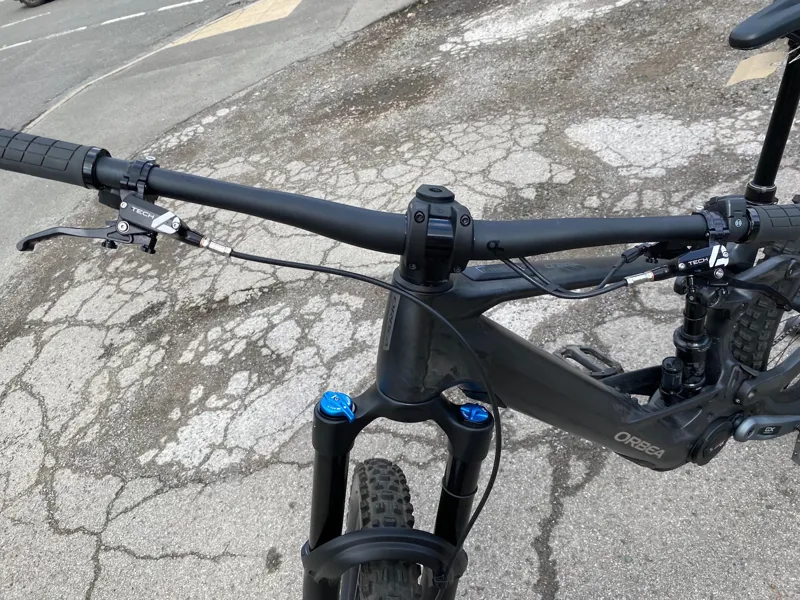 Ex Display Orbea Wild M11-AXS Medium Electric Bike 2024 Raw Titanium-4