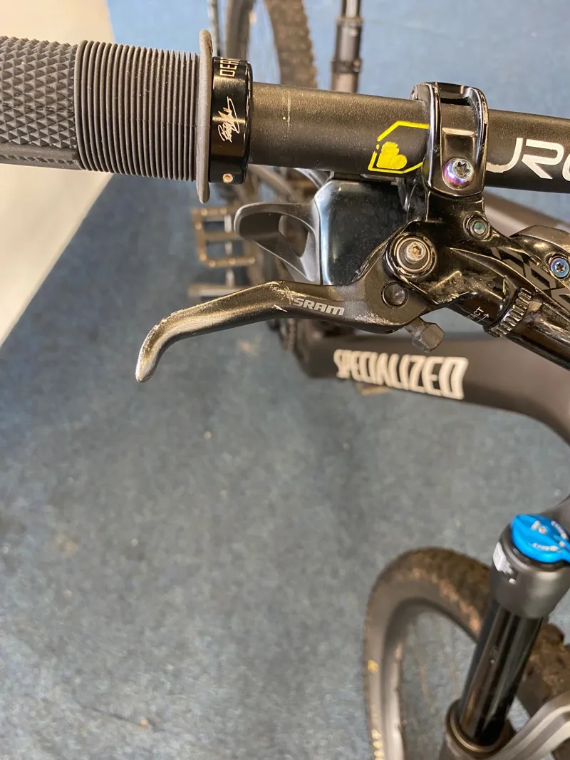 2nd Hand Specialized Levo SL Comp Carbon S5 Electric Bikes 2024 Doppio/Sand/Silver-6