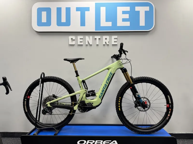 2nd Hand Santa Cruz Heckler CC X01 AXS RSV 29in Large Electric Bike 2023 Green
