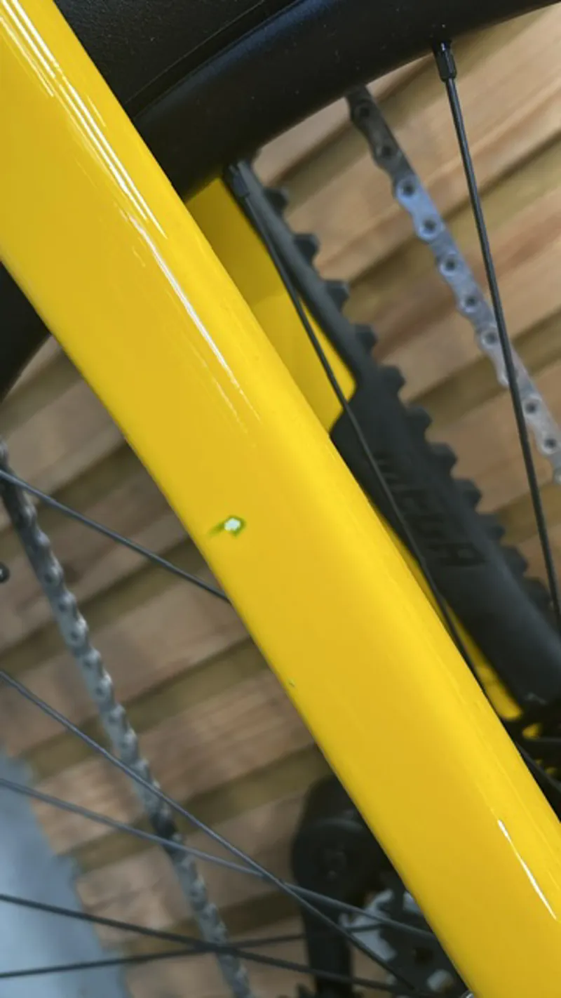 Ex Display Nukeproof Mega Pro Large Mountain Bike 2027 Yellow-2