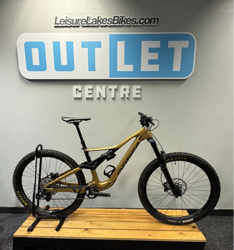 Ex Demo Orbea Rallon M20 Large Mountain Bike 2022 Golden Sand/Black