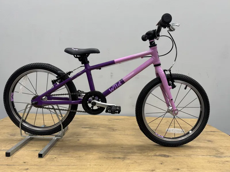 Ex Display Wild Bikes 18 Kids Bike Purple-1