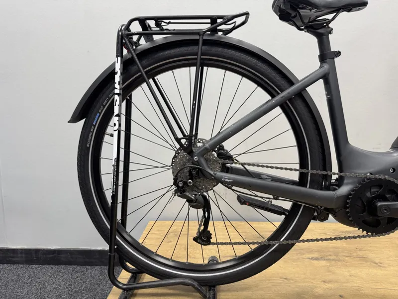 Ex Demo Cube Touring Hybrid One 500 Easy Entry XS  Electric Bike 2024 Grey/White-3