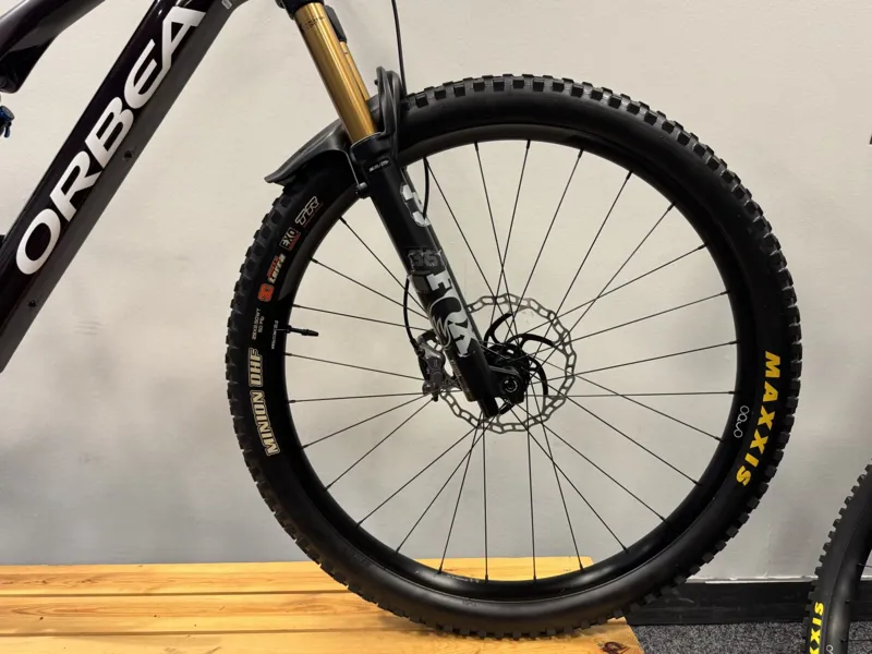 Ex Demo Orbea Rise M-Team XL Electric Bike 2023 Dark Red-1