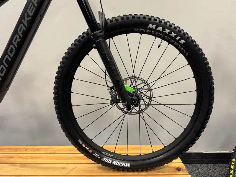 Ex Display Mondraker Sly RR Medium Electric Bike Bike 2025 Grey/Black/Yellow-1