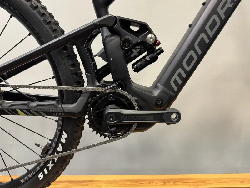 Ex Display Mondraker Sly RR Medium Electric Bike Bike 2025 Grey/Black/Yellow-2