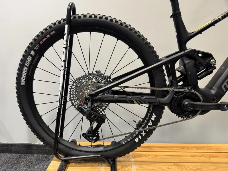 Ex Display Mondraker Sly RR Medium Electric Bike Bike 2025 Grey/Black/Yellow-3