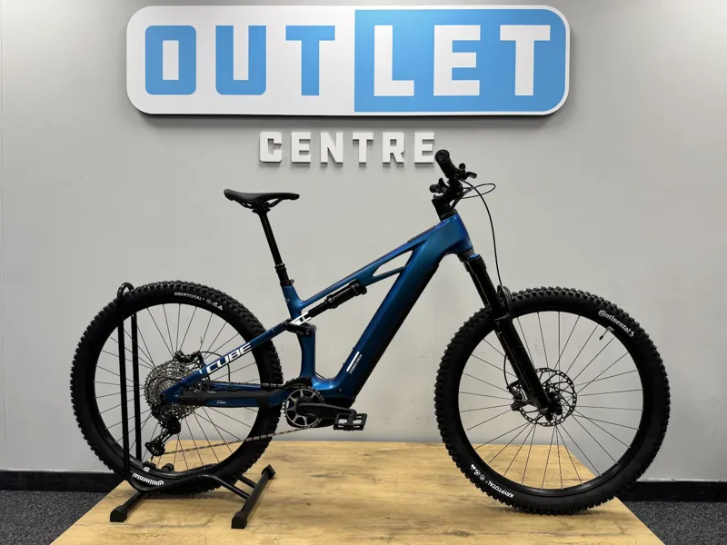 Ex Display Cube Stereo Hybrid One44 HPC SLX 800 Large Electric Bike 2026 Nebula/White