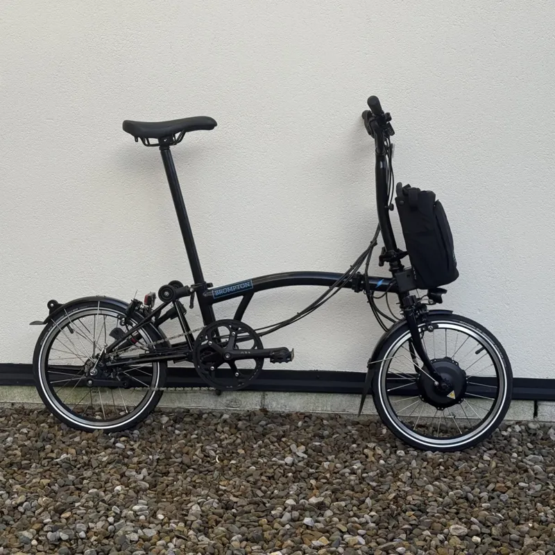 2nd Hand Brompton C line Electric Bike 2021 Black-1