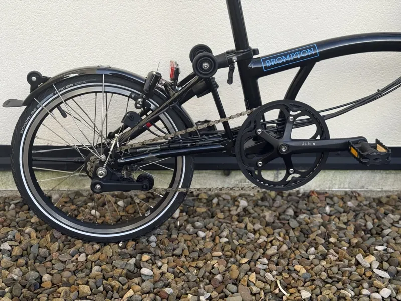 2nd Hand Brompton C line Electric Bike 2021 Black-2