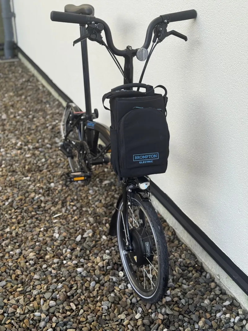 2nd Hand Brompton C line Electric Bike 2021 Black-4