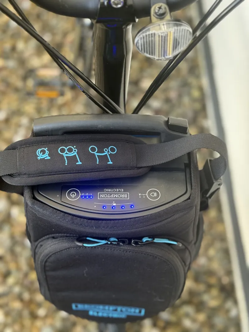 2nd Hand Brompton C line Electric Bike 2021 Black-5