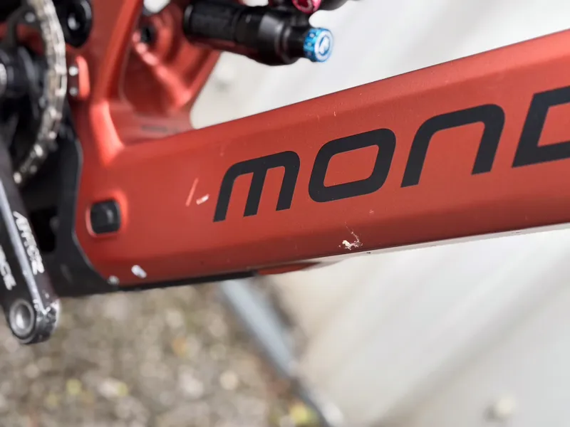 EX DEMO Mondraker Crafty Carbon RR M/L Electric Bike 2025 Earth Red-2