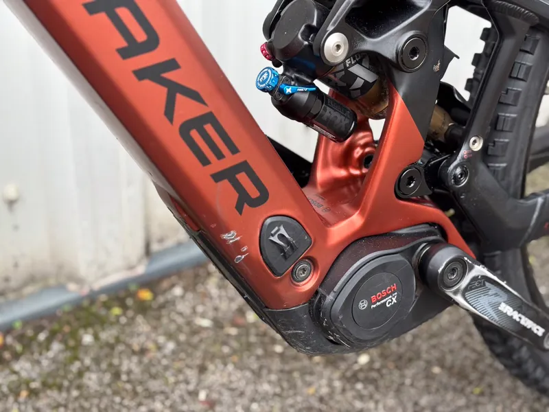 EX DEMO Mondraker Crafty Carbon RR M/L Electric Bike 2025 Earth Red-8