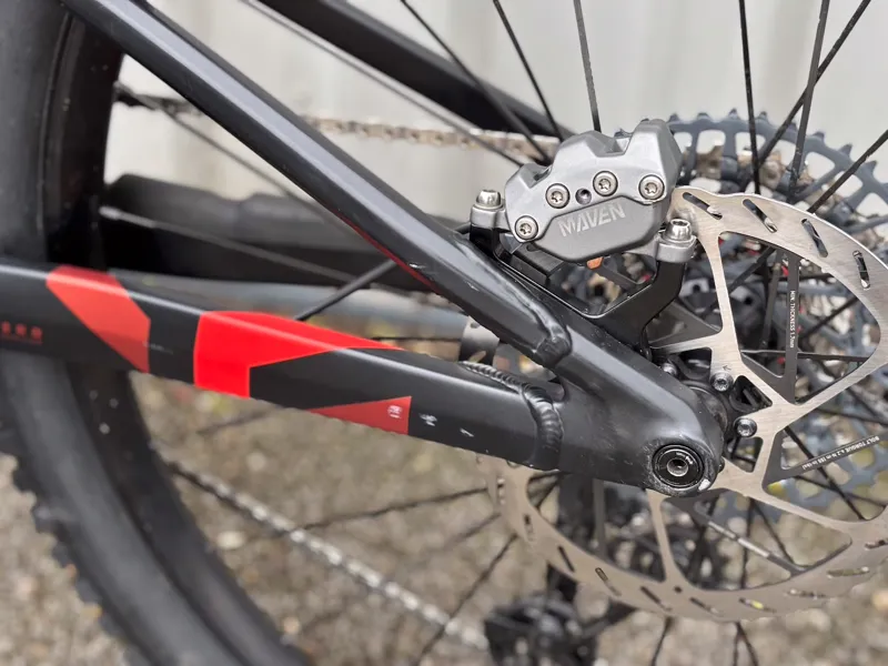 EX DEMO Mondraker Crafty Carbon RR M/L Electric Bike 2025 Earth Red-10