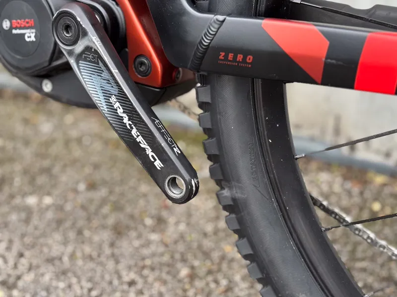 EX DEMO Mondraker Crafty Carbon RR M/L Electric Bike 2025 Earth Red-11