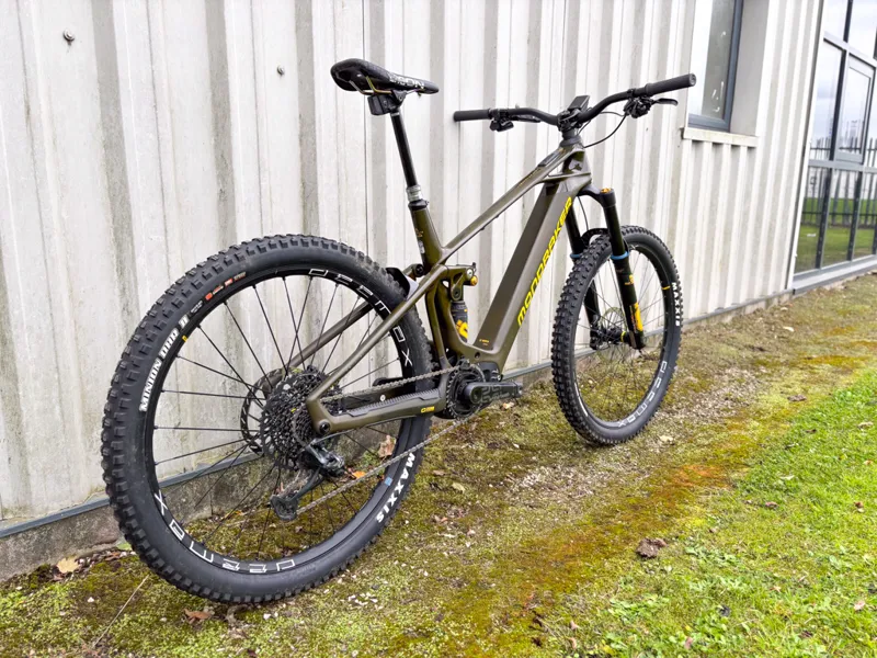 EX DEMO Mondraker Crafty Carbon XR LTD Electric Bike XL Green/Yellow-2