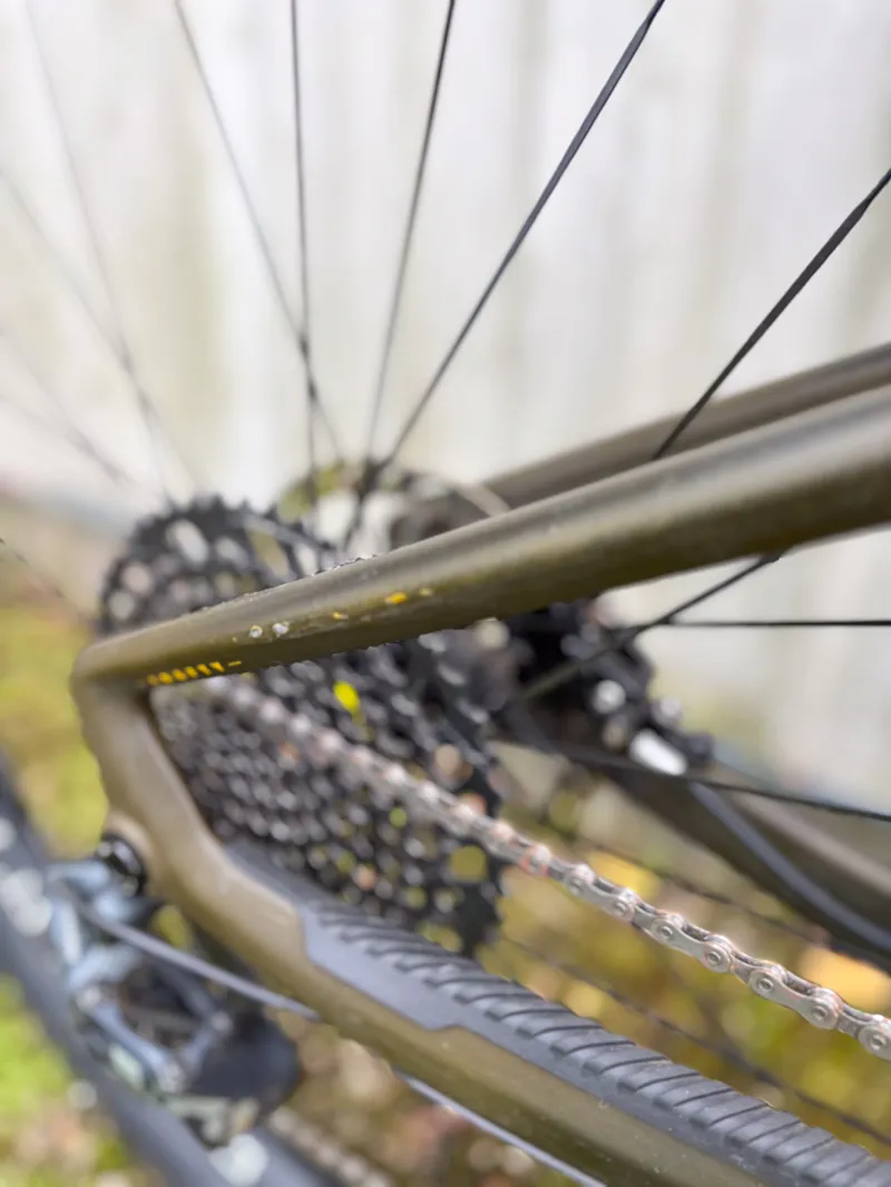 EX DEMO Mondraker Crafty Carbon XR LTD Electric Bike XL Green/Yellow-6