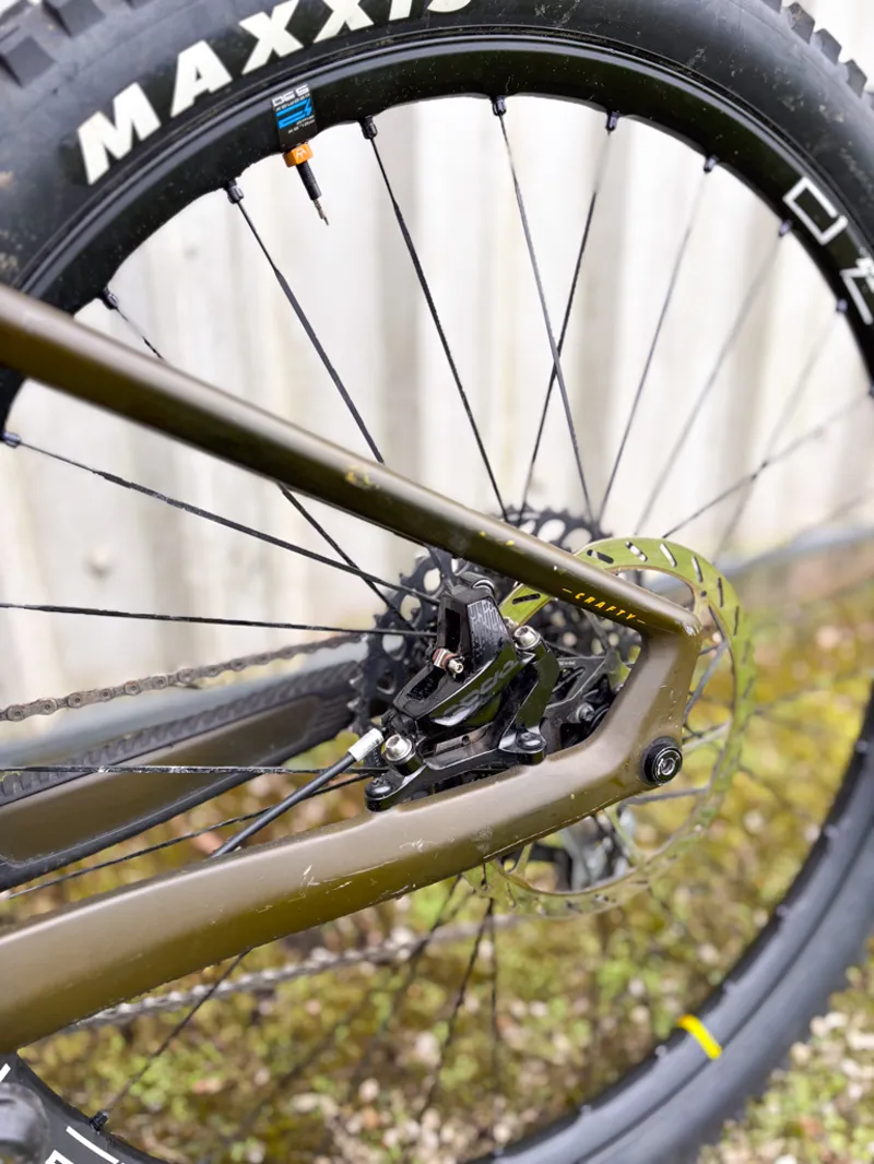 EX DEMO Mondraker Crafty Carbon XR LTD Electric Bike XL Green/Yellow-7