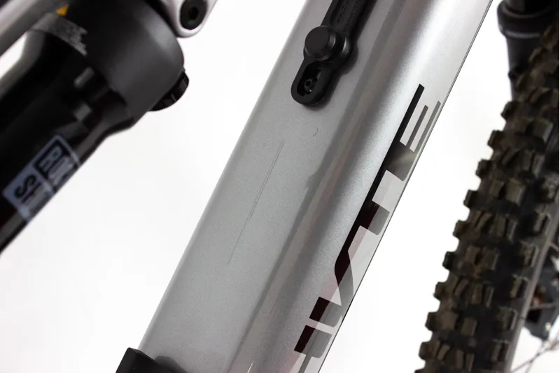 Ex Demo Whyte E-Lyte 150 RSX Electric Bike 2024 Gloss Silver/Matt-1