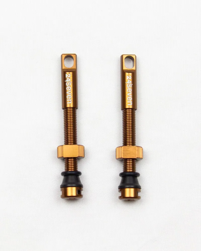 24Seven Tubeless Valves 44mm Bronze
