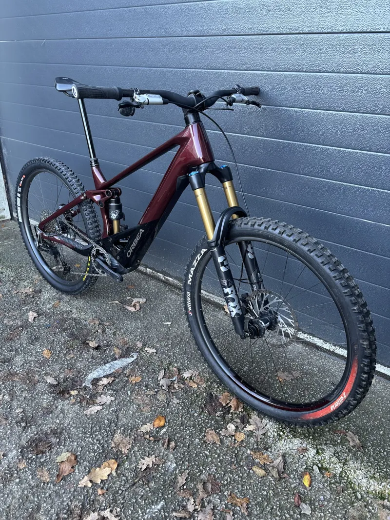 Ex Demo Orbea Wild M-LTD Large Electric Bike 2025 Custom Red-1