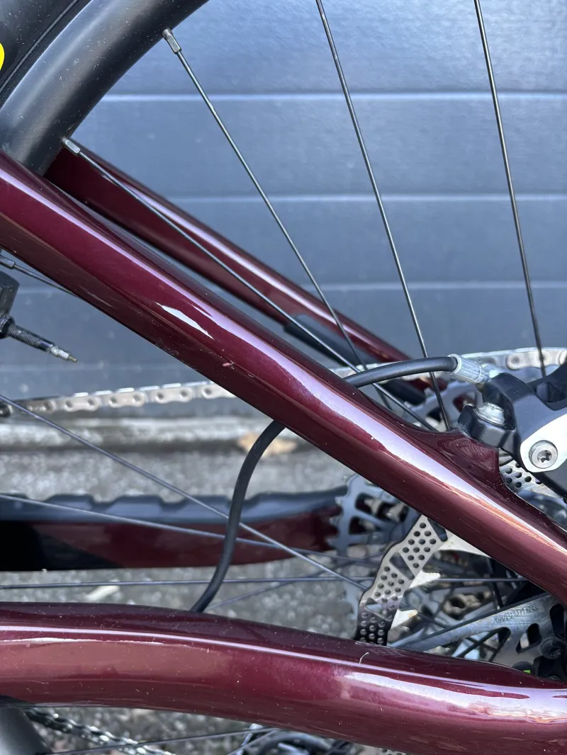 Ex Demo Orbea Wild M-LTD Large Electric Bike 2025 Custom Red-4