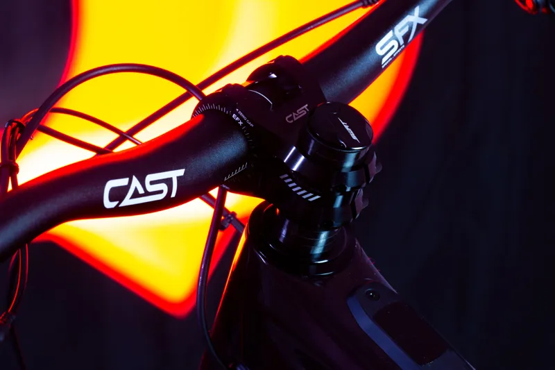 Cast EFX Standard Mount Stem 31.8mmx45mmx0 Degree Rise Black-5