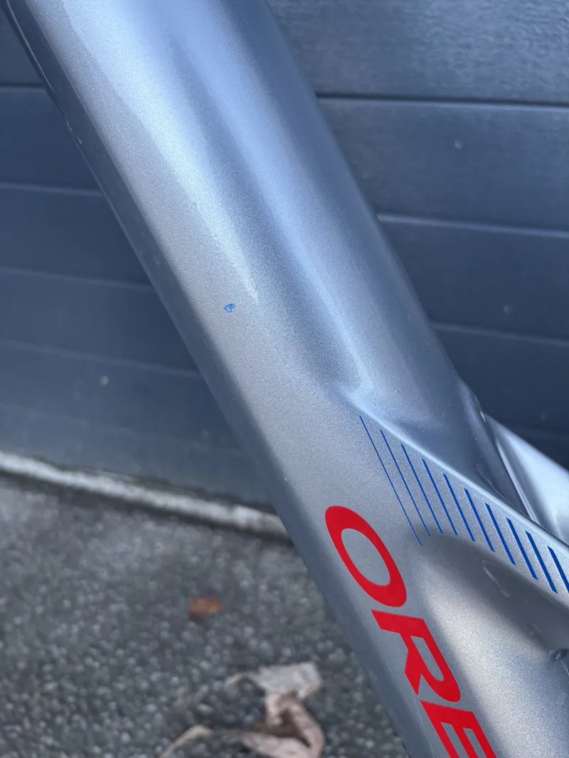 Ex Demo Orbea Wild M-LTD XL Electric Bike 2025 Custom Silver/Blue-4