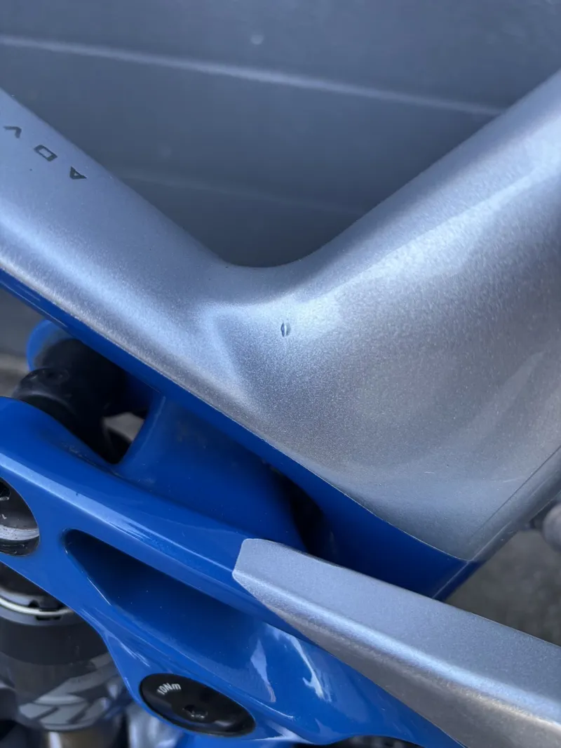 Ex Demo Orbea Wild M-LTD XL Electric Bike 2025 Custom Silver/Blue-5