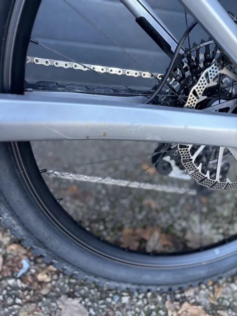 Ex Demo Orbea Wild M-LTD XL Electric Bike 2025 Custom Silver/Blue-7