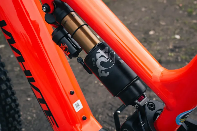 Whyte E-180 RSX Electric Bike 2025 Gloss Orange/Matt Black-3