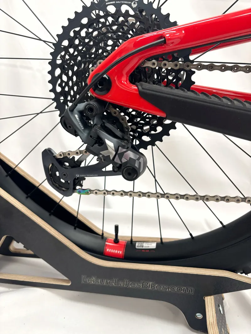 Custom SantaCruz 5010 CC Large Mountain Bike 2023 Gloss Red-2