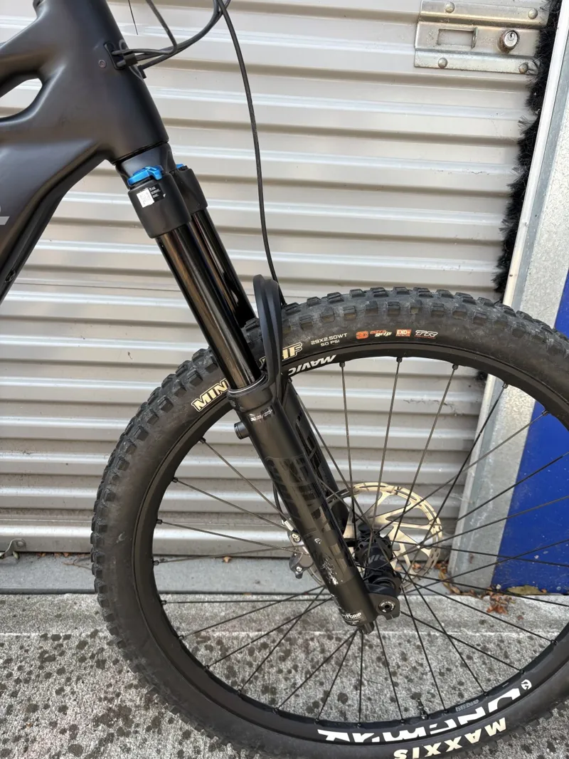 EX DEMO Mondraker Sly RR Large Electric Bike 2025 Grey/Black/Yellow-1