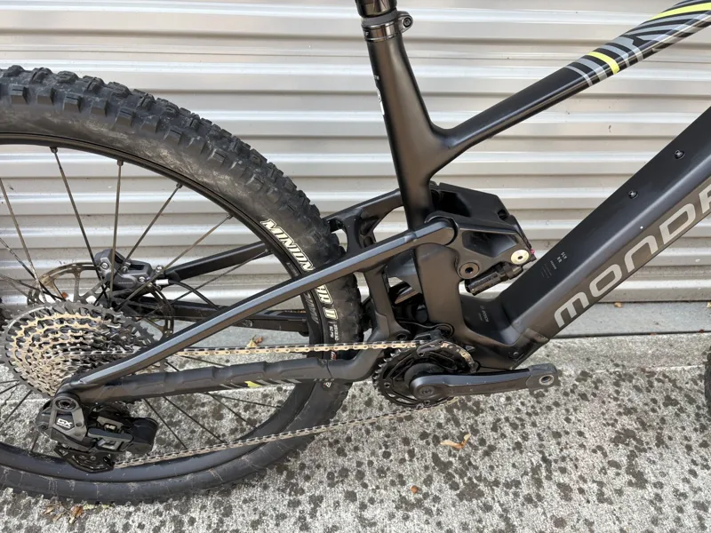 EX DEMO Mondraker Sly RR Large Electric Bike 2025 Grey/Black/Yellow-2