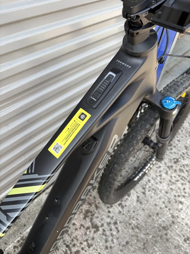 EX DEMO Mondraker Sly RR Large Electric Bike 2025 Grey/Black/Yellow-3