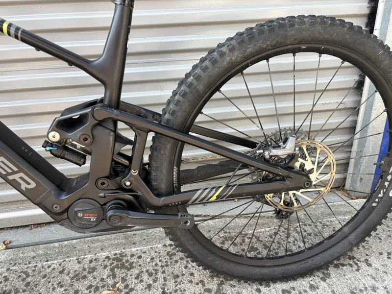 EX DEMO Mondraker Sly RR Large Electric Bike 2025 Grey/Black/Yellow-5