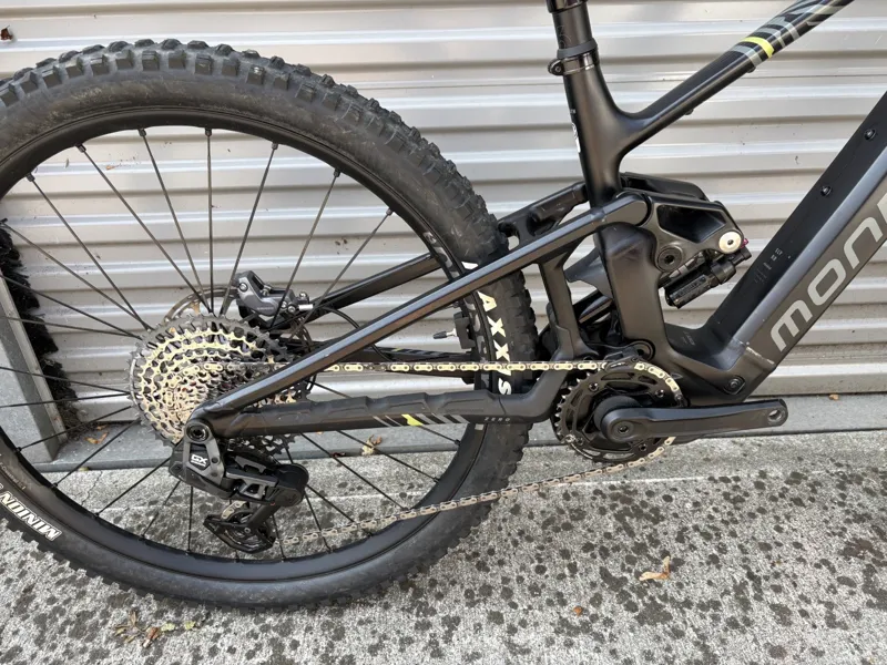 EX DEMO Mondraker Sly RR Small Electric Bike 2025 Grey/Black/Yellow-1