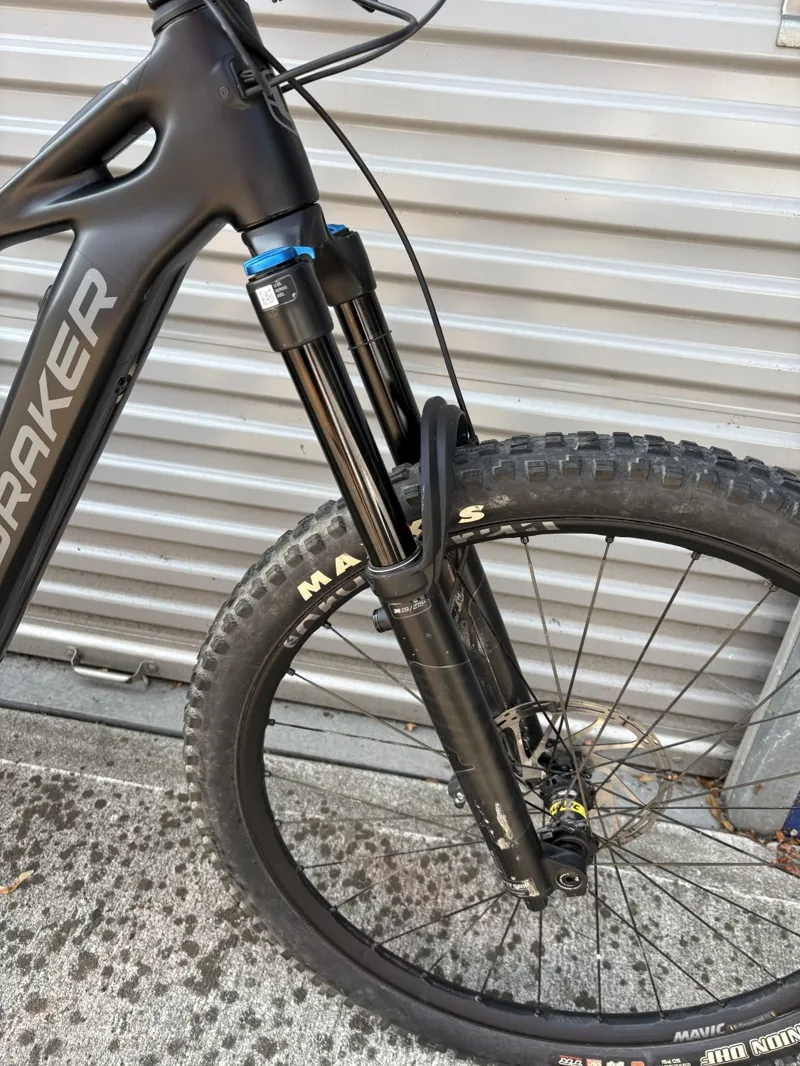 EX DEMO Mondraker Sly RR Small Electric Bike 2025 Grey/Black/Yellow-3