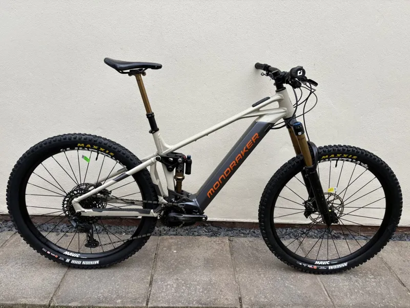 EX DEMO Mondraker Crafty RR Large Electric Bike 2023 Desert Grey