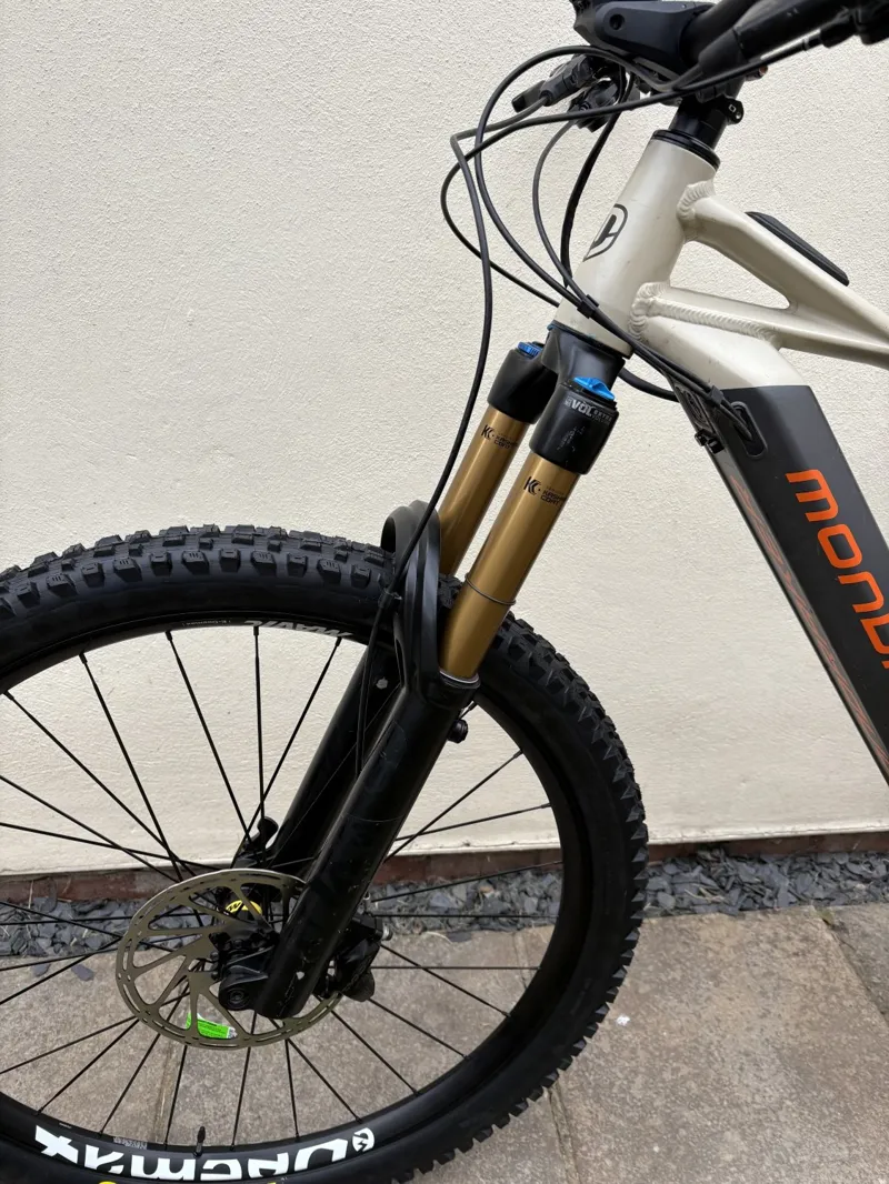 EX DEMO Mondraker Crafty RR Large Electric Bike 2023 Desert Grey-5