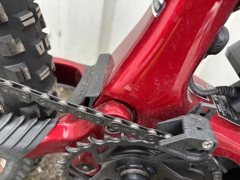 Ex Demo Whyte E-Lyte Evo Stag Works ELectric Bike 2025 Ruby Red/Black Fade-2