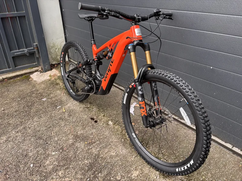 Ex Display Whyte E-180 RSX Medium Electric Bike Orange-1