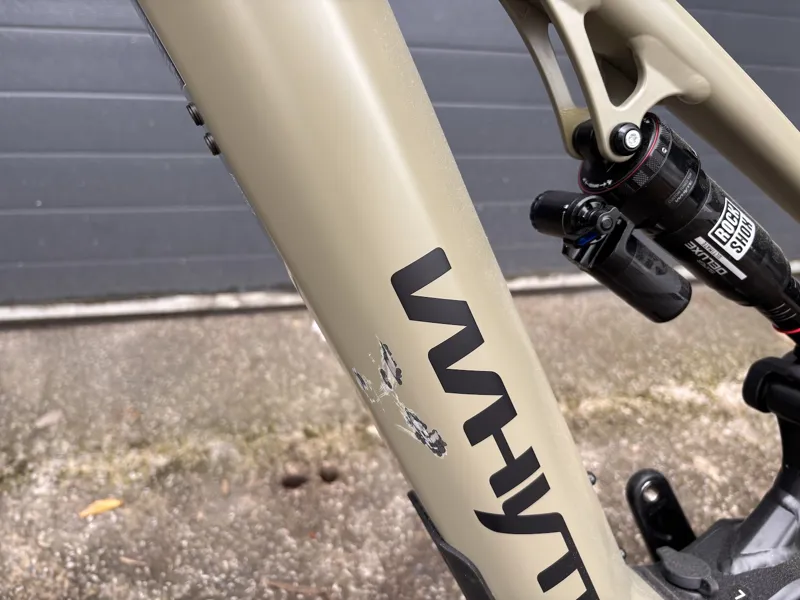 Ex Display Whyte E-180 S Large Electric Bike 2026 Olive-3
