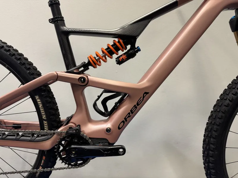 Ex Demo Orbea Rise LT M-Team 630Wh XL Electric Bike 2025 Rose-1